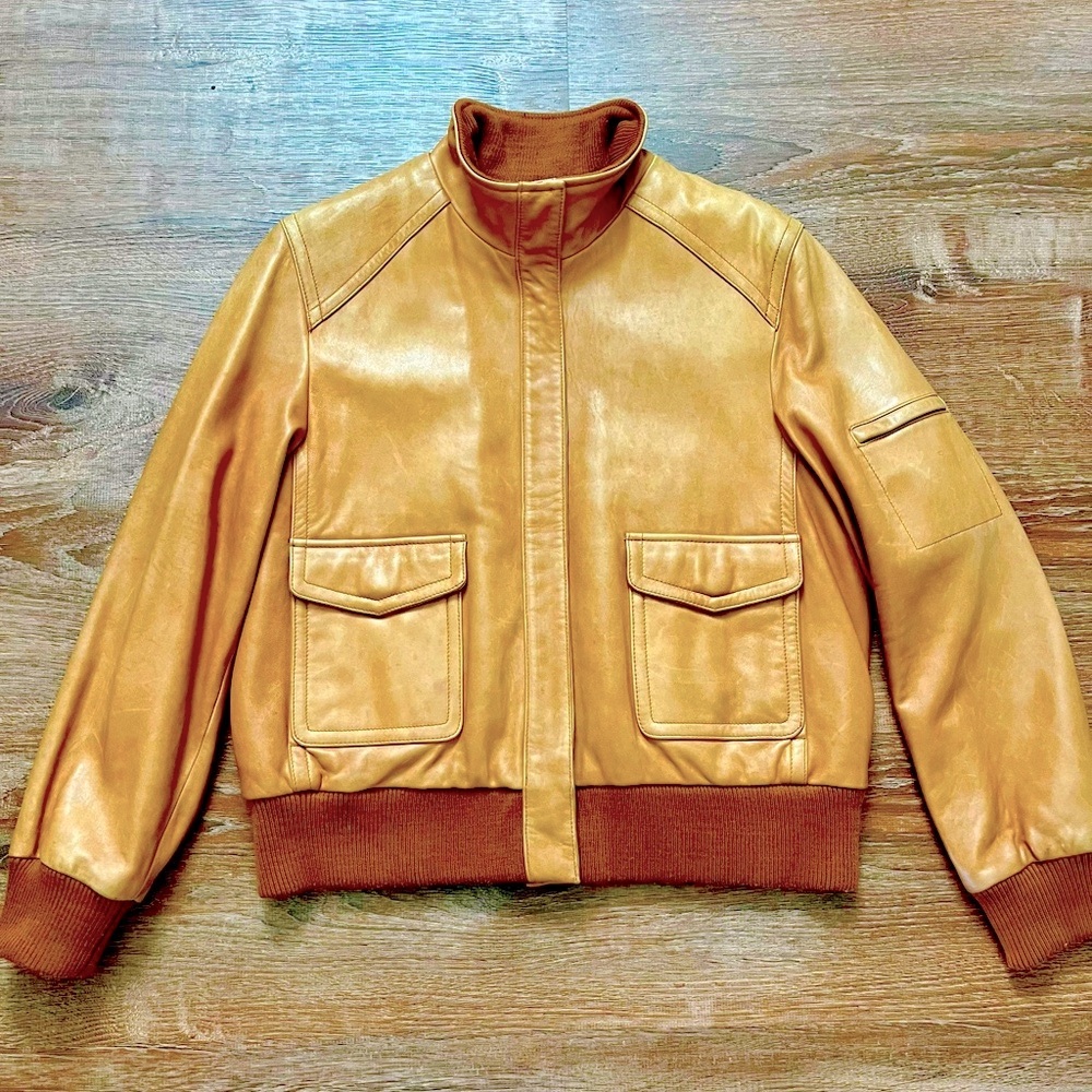 Men’s Wilsons Leather Jacket w Insulation Large